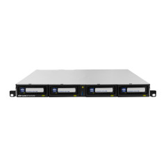 Overland-Tandberg O-T RDX QuikStation 4 RM, 4-Bay, 4x 1Gb Ethernet, removable disk array, 1U rackmount