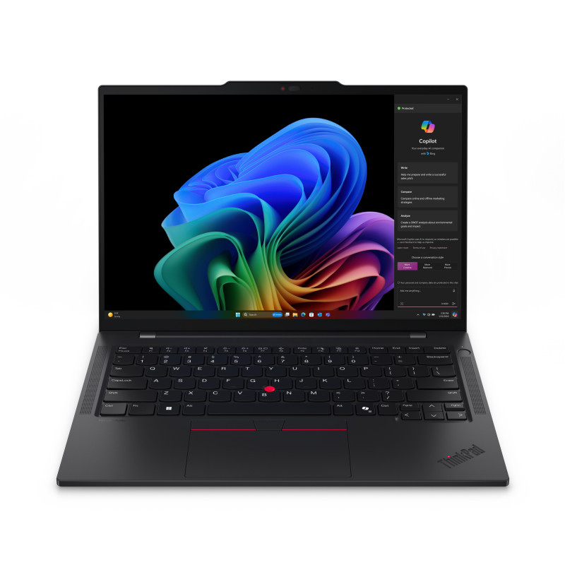 Lenovo ThinkPad T14s Gen 6 (Snapdragon) Qualcomm Snapdragon X1P-42-100 Laptop 14" WUXGA 16 GB LPDDR5x-SDRAM 512 GB SSD Wi-Fi 7 Lenovo ThinkPad T14s Gen 6 (Snapdragon) Qualcomm Snapdragon X1P-42-100 Laptop 14" WUXGA 16 GB LPDDR5x-SDRAM 512 GB SSD Wi-Fi 7