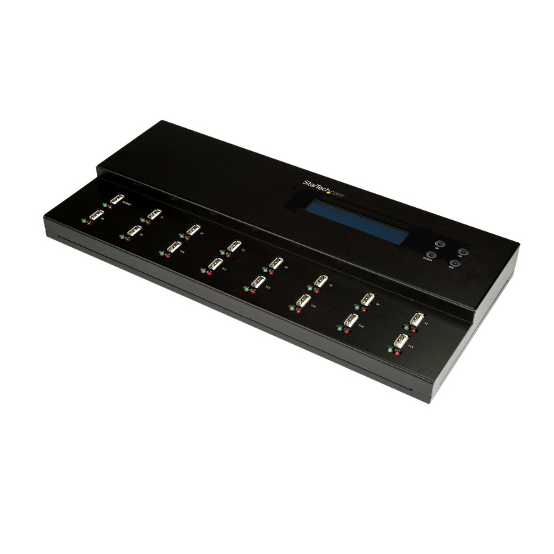 StarTech.com Docking Station per Unità Flash USB - Duplicatore/Eraser Standalone 1:15 per Chiavette USB consente la copia del