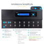 StarTech.com Docking Station per Unità Flash USB - Duplicatore/Eraser Standalone 1:15 per Chiavette USB consente la copia del