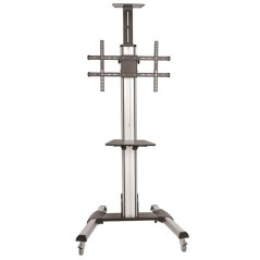 StarTech.com STNDMTV70 signage display mount 75" Black, Stainless steel