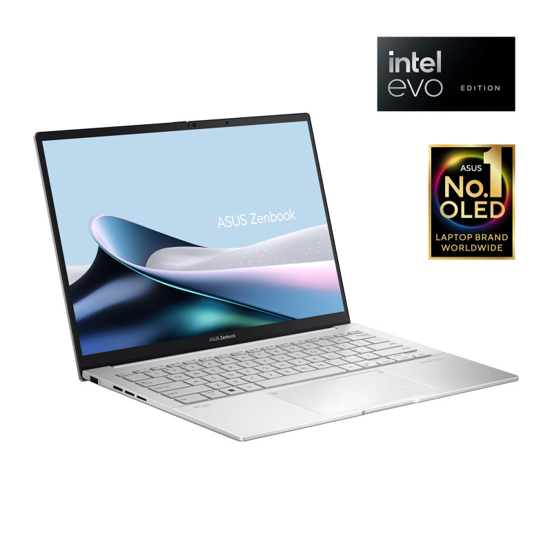 Laptop Asus ZenBook 14 OLED UX3405MA-PZ266W 14" Intel Evo Core Ultra 7 155H 16 GB RAM 512 GB SSD Spanish Qwerty Laptop Asus ZenBook 14 OLED UX3405MA-PZ266W 14" Intel Evo Core Ultra 7 155H 16 GB RAM 512 GB SSD Spanish Qwerty