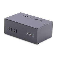 StarTech.com P2DD46A2-KVM-SWITCH KVM switch Black