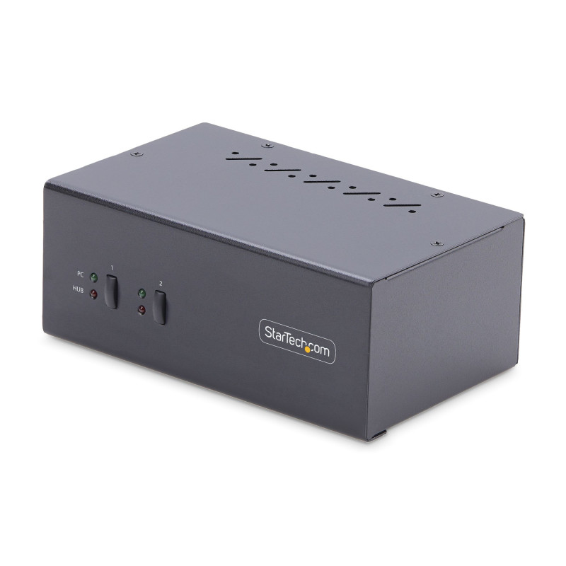 StarTech.com P2DD46A2-KVM-SWITCH KVM switch Black