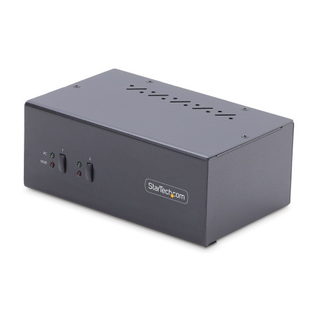 StarTech.com P2DD46A2-KVM-SWITCH KVM switch Black