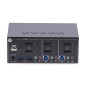 StarTech.com P2DD46A2-KVM-SWITCH KVM switch Black