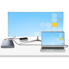 StarTech.com M2E4BTB3 contenitore di unità di archiviazione Box esterno SSD Nero M.2