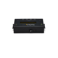 StarTech.com Duplicatore ed Eraser Standalone 1 1 per Hard Disk HDD SSD SATA con funzione Clone - Display LCD - Conforme TAA -