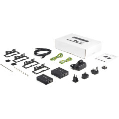 StarTech.com ST121HDBTPW AV extender AV transmitter & receiver Black