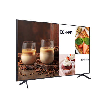 Samsung BE50C-H Digital signage flat panel 50" LED Wi-Fi 4K Ultra HD Black Built-in processor Tizen