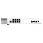 QNAP QSW-M2108-2C network switch Managed L2 2.5G Ethernet (100/1000/2500) Gray, White