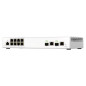 QNAP QSW-M2108-2C network switch Managed L2 2.5G Ethernet (100/1000/2500) Gray, White