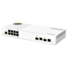 QNAP QSW-M2108-2C switch di rete Gestito L2 2.5G Ethernet (100 1000 2500) Grigio, Bianco