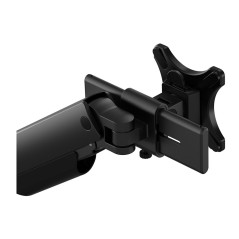 Neomounts DS65S-950BL2 Braccio per monitor 24-34" - molla a gas - Topfix - multiregolabile - 180°-stop