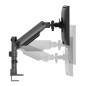 Neomounts DS65S-950BL2 Braccio per monitor 24-34" - molla a gas - Topfix - multiregolabile - 180°-stop