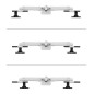 Neomounts DS65S-950WH2 monitor mount / stand 34" Desk White