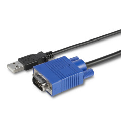 StarTech.com NOTECONS02 KVM switch Black
