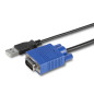 StarTech.com NOTECONS02 KVM switch Black StarTech.com NOTECONS02 KVM switch Black