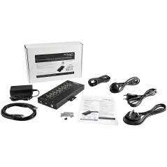 StarTech.com Hub Seriale 8 Porte da USB a RS232 RS485 RS422 -Hub Convertitore industriale da USB 2.0 a DB9 - Protezione IP30 -
