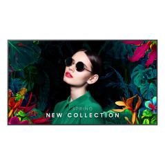 Samsung QM85C Digital signage flat panel 85" LCD Wi-Fi 500 cd m² 4K Ultra HD Black Tizen 24 7