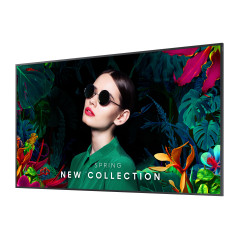 Samsung QM85C Digital signage flat panel 85" LCD Wi-Fi 500 cd/m² 4K Ultra HD Black Tizen 24/7