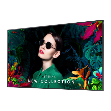 Samsung QM85C Digital signage flat panel 85" LCD Wi-Fi 500 cd/m² 4K Ultra HD Black Tizen 24/7