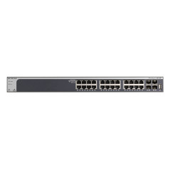 NETGEAR XS728T Gestito L2+ L3 10G Ethernet (100 1000 10000) Nero