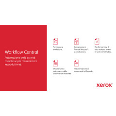 Xerox C235 A4 22 ppm Copia Stampa Scansione Fax wireless con stampa fronte retro PS3 PCL5e 6 ADF 2 vassoi Totale 251 fogli