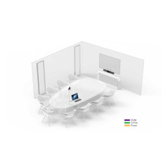 Yealink MeetingBar A30 + CTP18 Touch Panel video conferencing system 8 MP Ethernet LAN Video collaboration bar