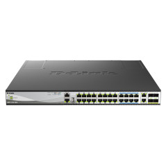 D-Link DMS-3130-30PS switch di rete Gestito L3 2.5G Ethernet (100 1000 2500) Supporto Power over Ethernet (PoE) 1U Nero
