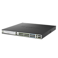 D-Link DMS-3130-30PS switch di rete Gestito L3 2.5G Ethernet (100 1000 2500) Supporto Power over Ethernet (PoE) 1U Nero