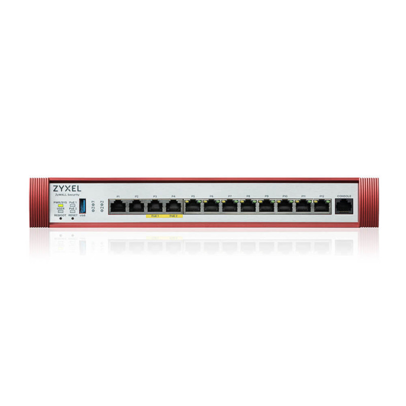Zyxel USG FLEX 500H firewall (hardware) 10 Gbit/s Zyxel USG FLEX 500H firewall (hardware) 10 Gbit/s