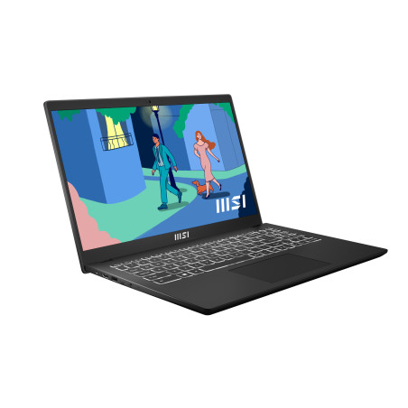 MSI Modern 15 B12MO-640PL Intel® Core™ i5 i5-1235U Laptop 15.6" Full HD 16 GB DDR4-SDRAM 512 GB SSD Wi-Fi 6 (802.11ax) Windows