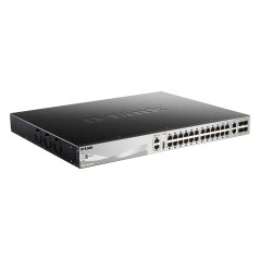 D-Link DGS-3130-30PS E network switch Managed L3 Gigabit Ethernet (10 100 1000) Power over Ethernet (PoE) Gray