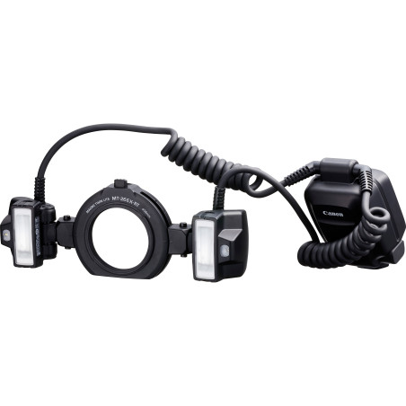 Canon 2398C006 camera flash Macro flash Black