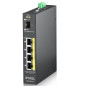 Zyxel RGS100-5P Non gestito L2 Gigabit Ethernet (10/100/1000) Supporto Power over Ethernet (PoE) Nero Zyxel RGS100-5P Non gestito L2 Gigabit Ethernet (10/100/1000) Supporto Power over Ethernet (PoE) Nero