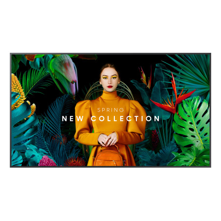 Samsung QH75C Digital signage flat panel 75" LCD Wi-Fi 700 cd m² 4K Ultra HD Black Tizen 24 7