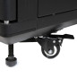 StarTech.com Armadio server rack chiuso a ribalta 12U 90 cm con ruote
