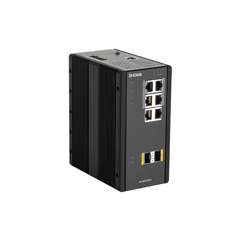 D-Link DIS‑300G‑8PSW Gestito L2 Gigabit Ethernet (10/100/1000) Supporto Power over Ethernet (PoE) Nero D-Link DIS‑300G‑8PSW Gestito L2 Gigabit Ethernet (10/100/1000) Supporto Power over Ethernet (PoE) Nero