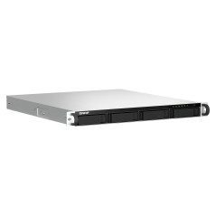 QNAP TS-464U-RP NAS Rack (1U) Intel® Celeron® N5095 8 GB DDR4 0 TB QNAP Turbo System Aluminum, Black