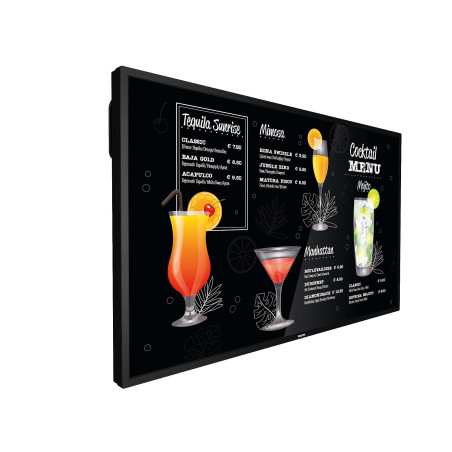 Philips Signage Solutions P-Line Digital signage flat panel 55" VA 750 cd m² 4K Ultra HD Black