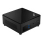 MSI Cubi 5 12M 0.66L sized PC Black i7-1255U Intel SoC 1.7 GHz MSI Cubi 5 12M 0.66L sized PC Black i7-1255U Intel SoC 1.7 GHz