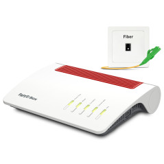 FRITZ!Box 5590 Fiber XGS-PON router wireless Gigabit Ethernet Dual-band (2.4 GHz 5 GHz) Bianco