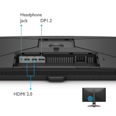 BenQ 9H.LKTLA.TBE computer monitor 27" 3840 x 2160 pixels 4K Ultra HD LED Black