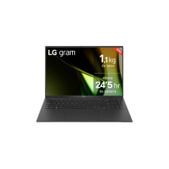 LG Gram 16ZD90S Intel Core Ultra 7 155H Laptop 16" WQXGA 16 GB LPDDR5-SDRAM 512 GB SSD Wi-Fi 6E (802.11ax) Black