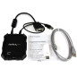 StarTech.com NOTECONS02X KVM switch Black StarTech.com NOTECONS02X KVM switch Black
