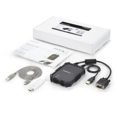 StarTech.com Adattatore crash cart portatile per PC con alloggiamento antiurto - Console KVM USB con trasferimento di file e