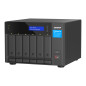 QNAP TVS-h674 NAS Tower Intel® Core™ i3 i3-12100 16 GB DDR4 0 TB QuTS hero Nero