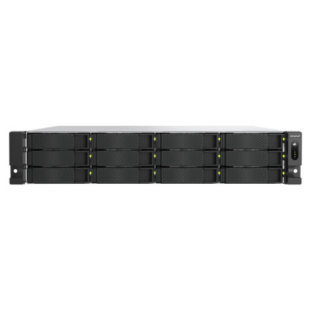 QNAP TS-H1277AXU-RP NAS Rack (2U) AMD Ryzen™ 7 32 GB DDR5 168 TB HDD QuTS hero Black