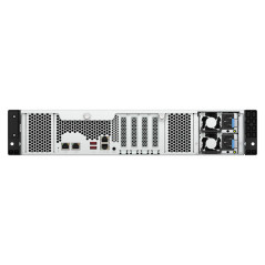 QNAP TS-H1277AXU-RP NAS Armadio (2U) AMD Ryzen™ 7 32 GB DDR5 168 TB HDD QuTS hero Nero